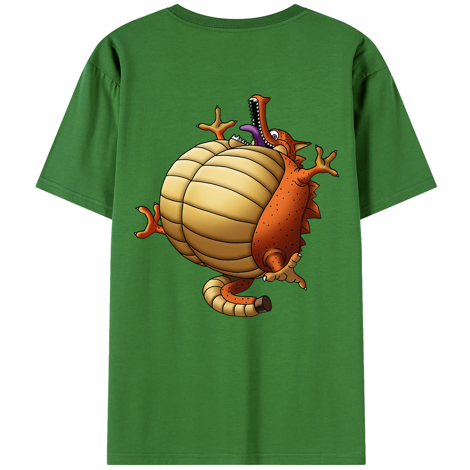 （画像用） ドラゴンクエスト Doragon Kuesuto Dragon Quest レディース半袖Tシャツ(バックプリント)